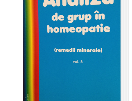 Analiza de grup în homeopatie, vol. 5, remedii minerale – Sorina Soescu