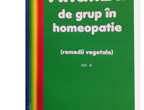 Analiza de grup în homeopatie, vol. 4, remedii vegetale